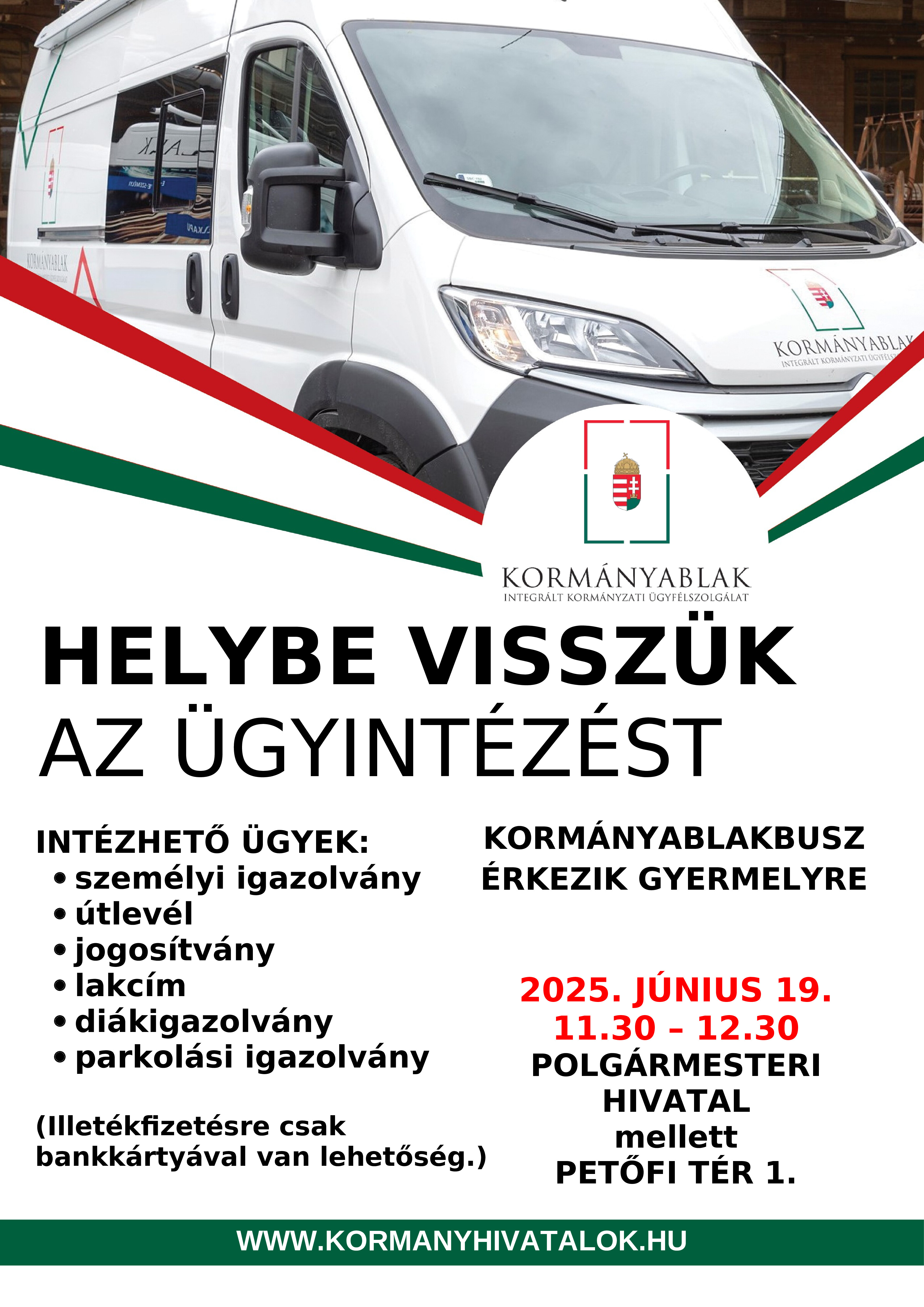 KAB busz érkezik 2025. június 19.-én
