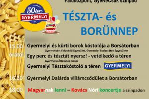 Tészta- és Borünnep a Falunapon